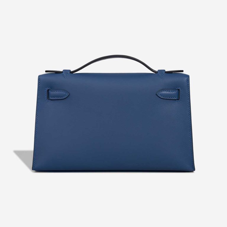 Hermès Kelly Pochette Swift Bleu Tie | Sell your designer bag