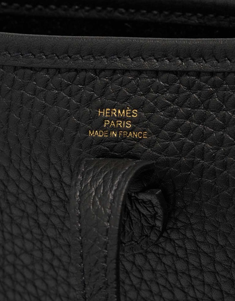 Hermès Evelyne 16 Taurillon Clémence Black Logo | Sell your designer bag