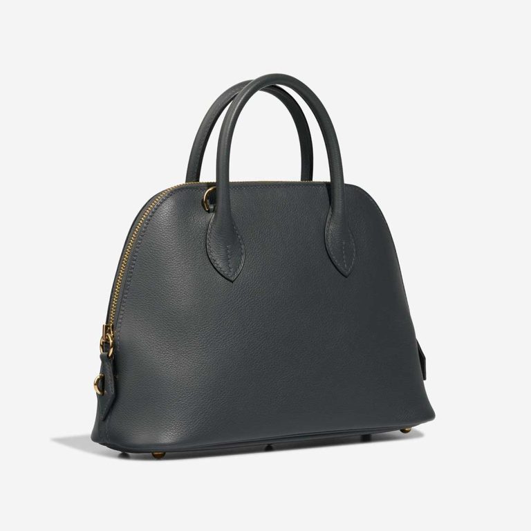 Hermès Bolide 25 Evercolor Gris Misty / Black | Sell your designer bag