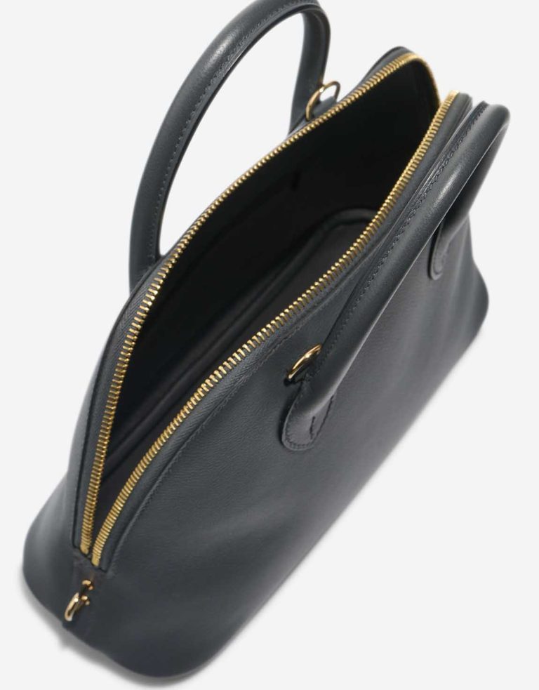 Hermès Bolide 25 Evercolor Gris Misty / Black Inside | Sell your designer bag