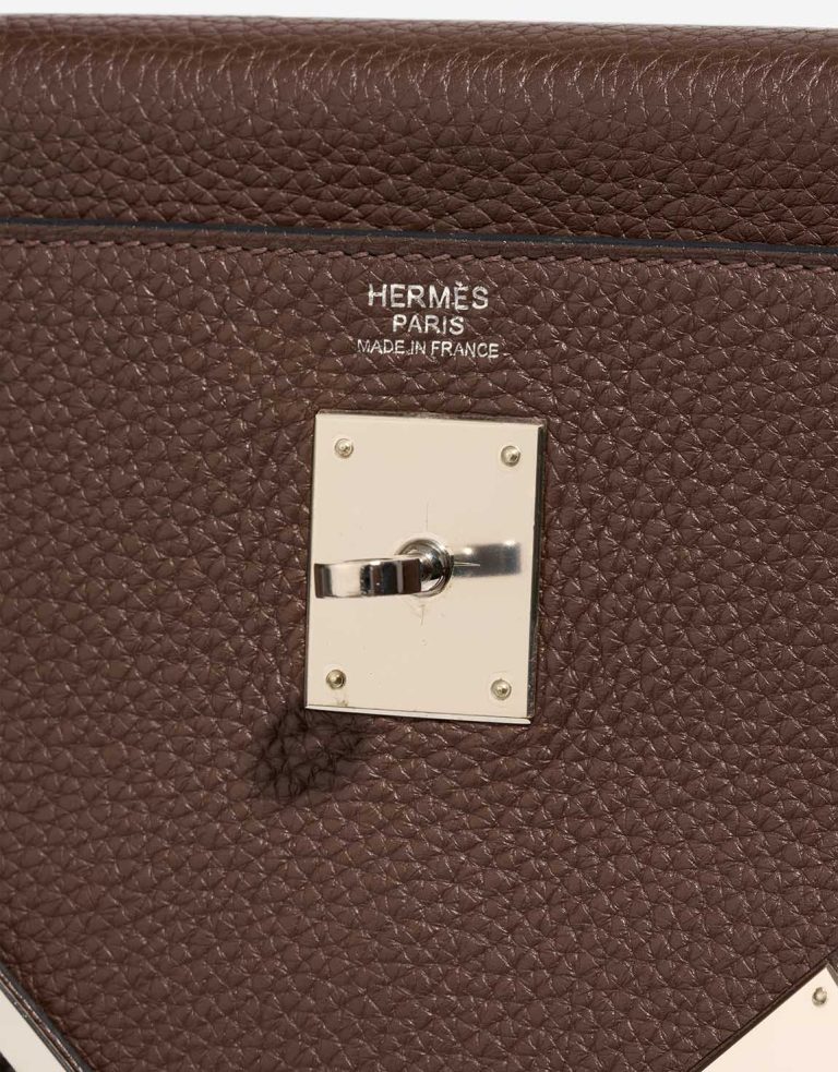 Hermès Kelly 32 Clémence Chocolat Logo | Sell your designer bag