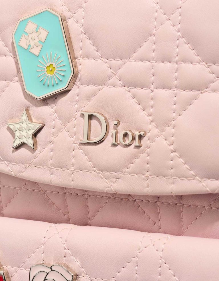 Dior Backpack Small Lamb Pink Closing System | Sell your designer bag