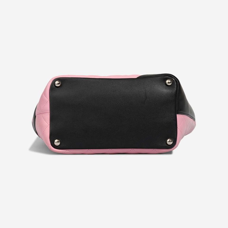 Chanel Cambon Tote Bag Small Lamb Pink / Black | Sell your designer bag