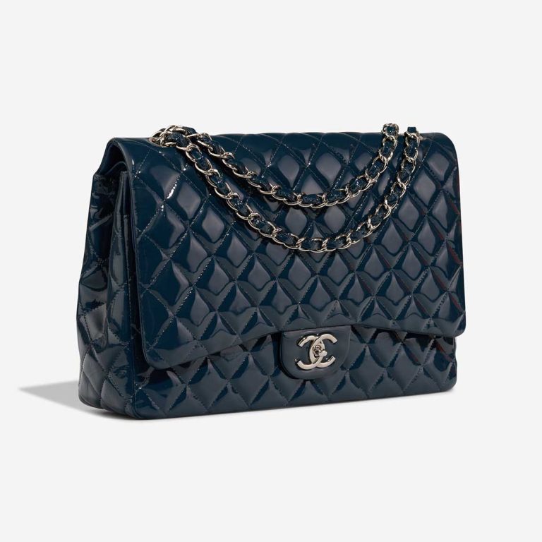 Chanel Timeless Maxi Patent Blue | Sell your designer bag