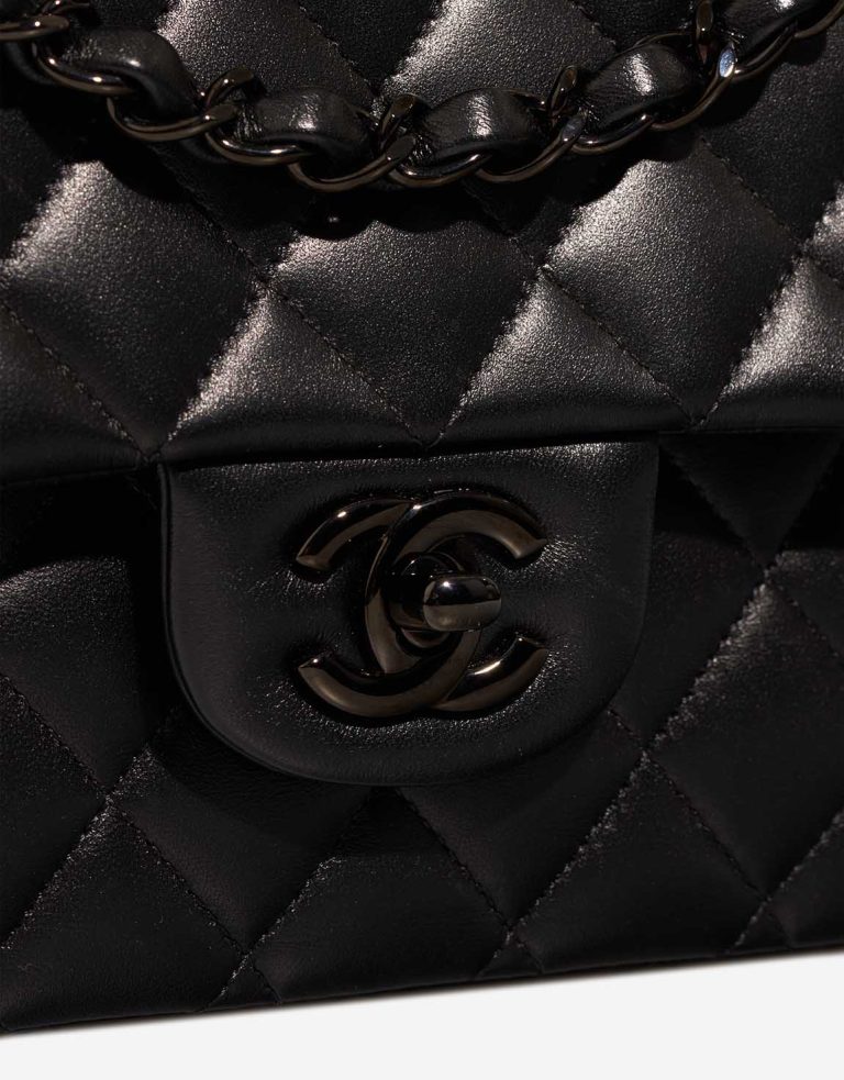 Chanel Timeless Medium Lamb Black Closing System | Sell your designer bag