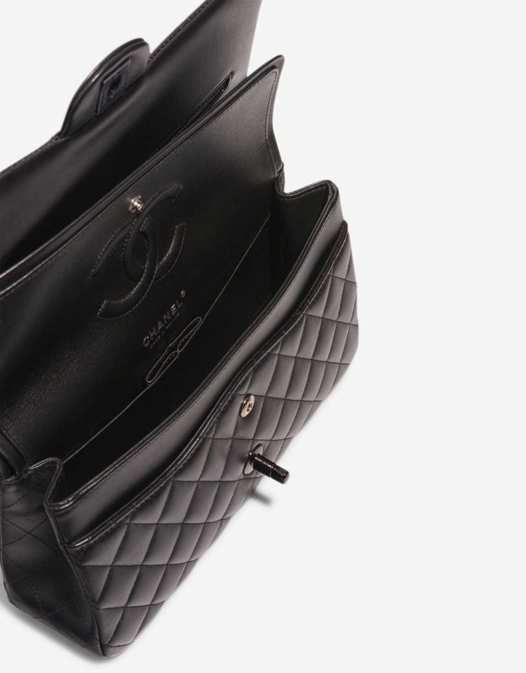 Chanel Timeless Medium Lamb Black Inside | Sell your designer bag