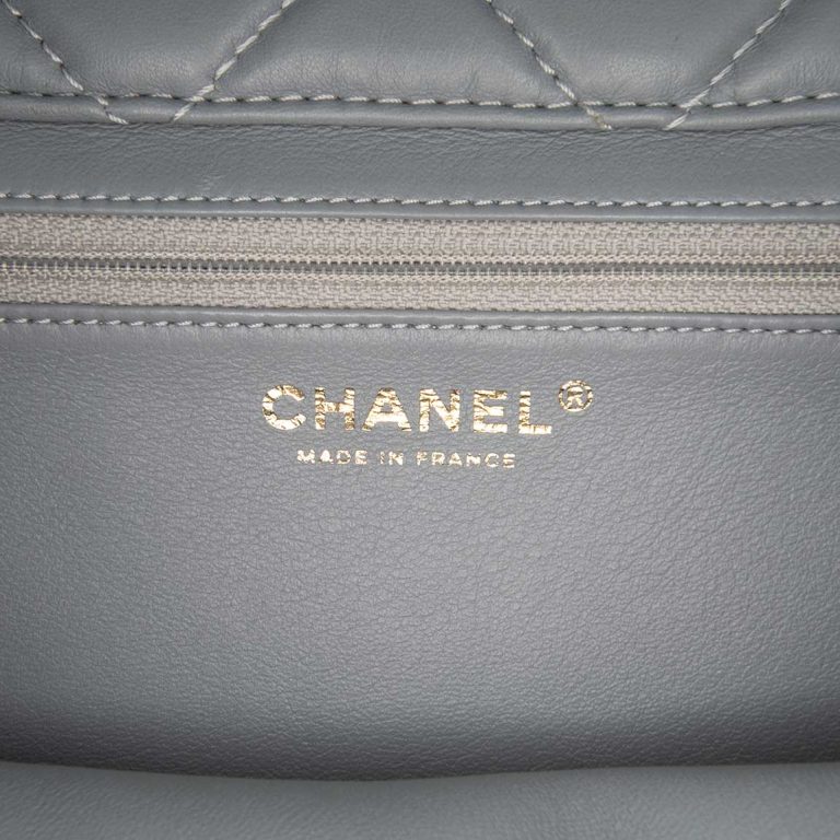 Chanel Timeless Medium Shearling Light Pink / Beige / Grey Logo | Sell your designer bag