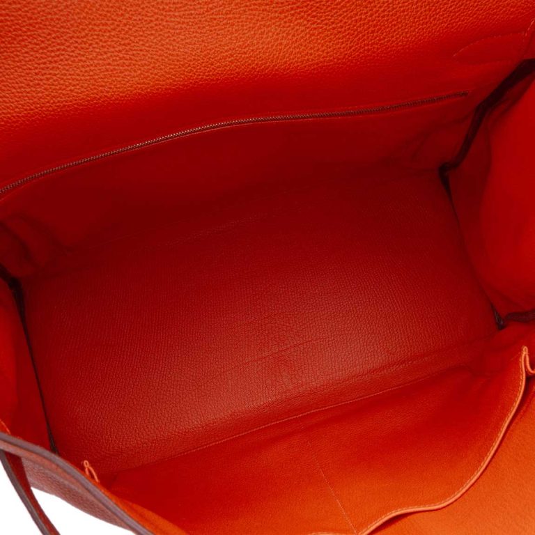 Hermès Kelly 40 Togo Orange H Inside | Sell your designer bag