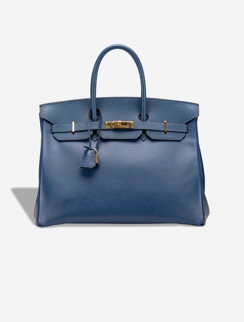 Hermès Birkin 35 Togo Bleu de Malte Front | Sell your designer bag
