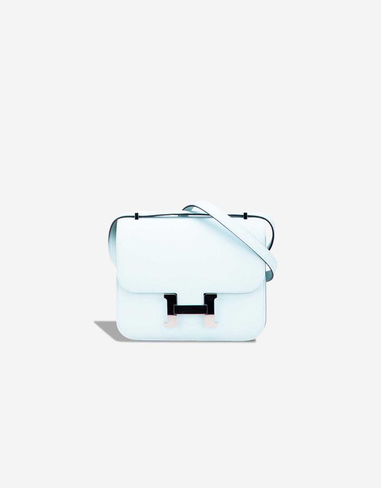 Hermès Constance 18 Epsom Bleu Brume Front | Sell your designer bag