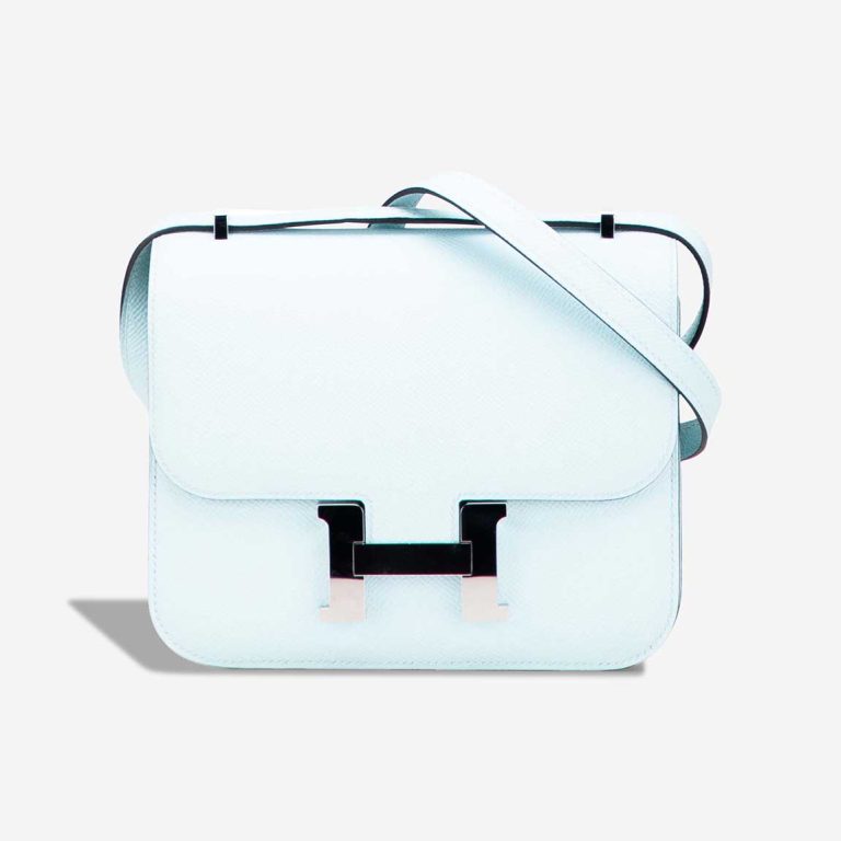 Hermès Constance 18 Epsom Bleu Brume Front | Sell your designer bag