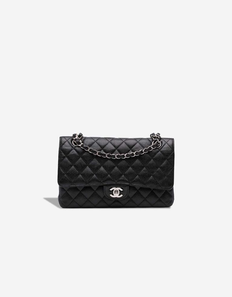 Chanel Timeless Medium Caviar Black Front | Sell your designer bag