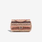Chanel Timeless Medium Rattan / Lamb Coral / Beige / White / Brown / Black Front | Sell your designer bag