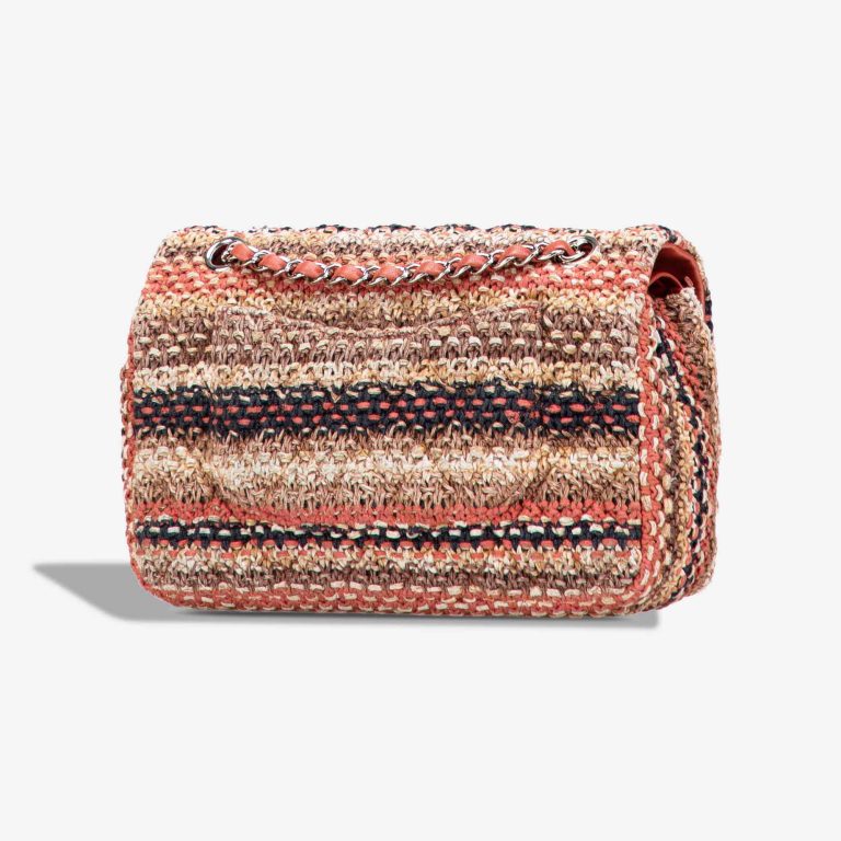 Chanel Timeless Medium Rattan / Lamb Coral / Beige / White / Brown / Black | Sell your designer bag