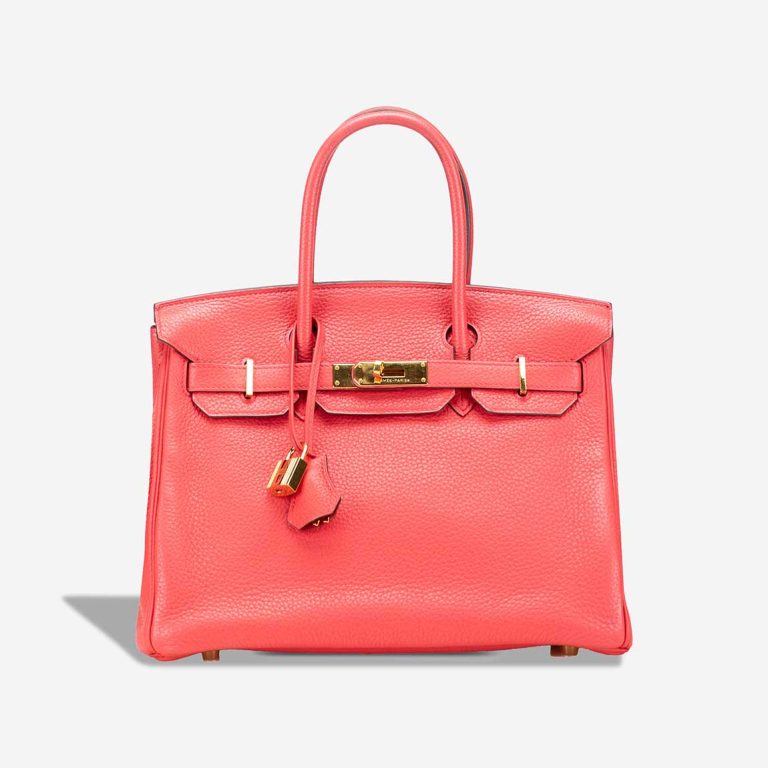 Hermès Birkin 30 Clémence Rose Jaipur Front | Sell your designer bag