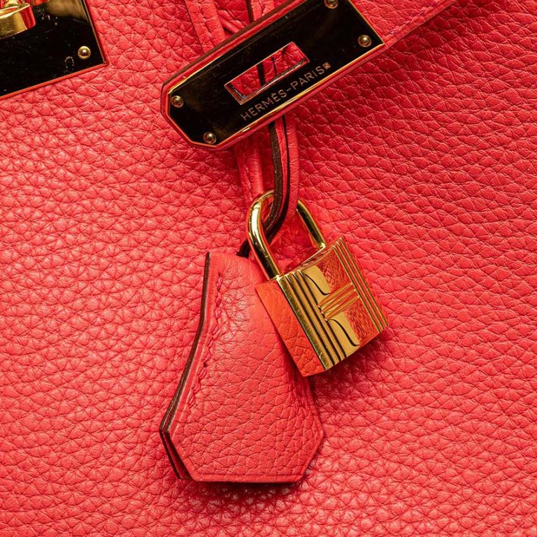 Hermès Birkin 30 Clémence Rose Jaipur Front | Sell your designer bag
