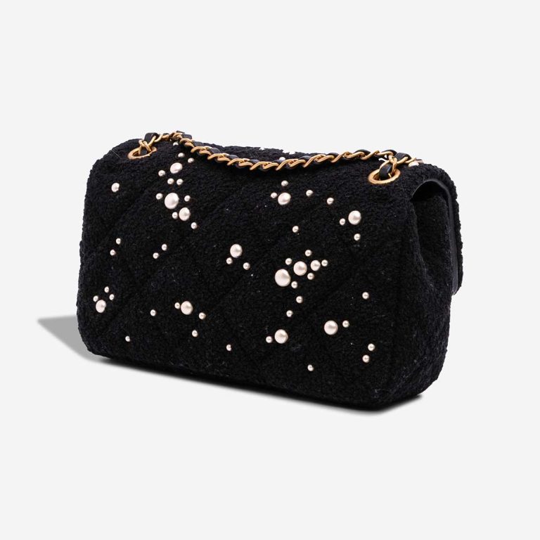 Chanel Timeless Small Tweed Black | Sell your designer bag