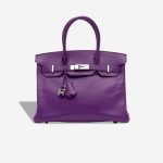 Hermès Birkin 30 Epsom Ultraviolet Front | Sell your designer bag