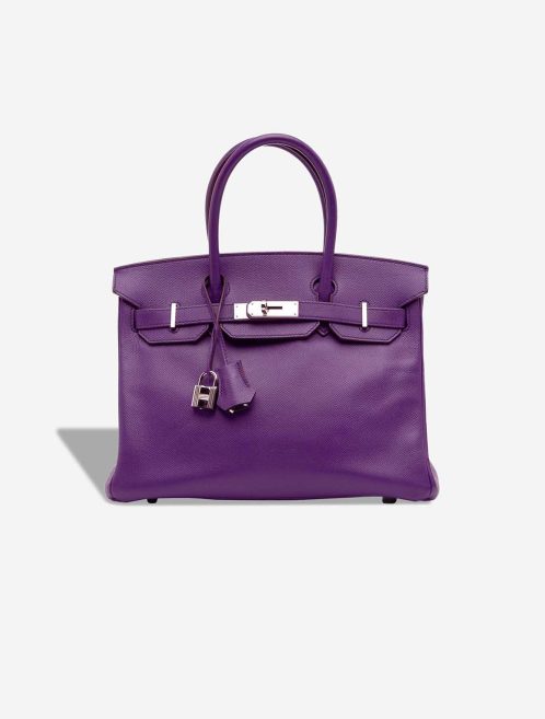 Hermès Birkin 30 Epsom Ultraviolet Front | Sell your designer bag