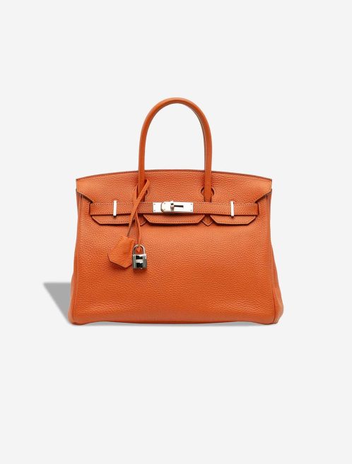 Hermès Birkin 30 Togo Orange H Front | Sell your designer bag