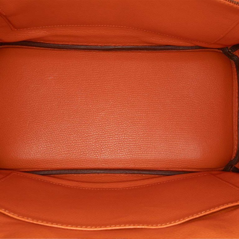 Hermès Birkin 30 Togo Orange H Inside | Sell your designer bag