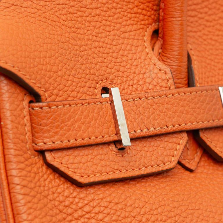 Hermès Birkin 30 Togo Orange H Signs of wear | Sell your designer bag