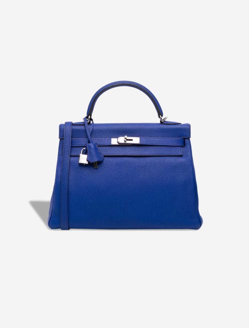 Hermès Kelly 32 Togo Bleu Royal Front | Sell your designer bag