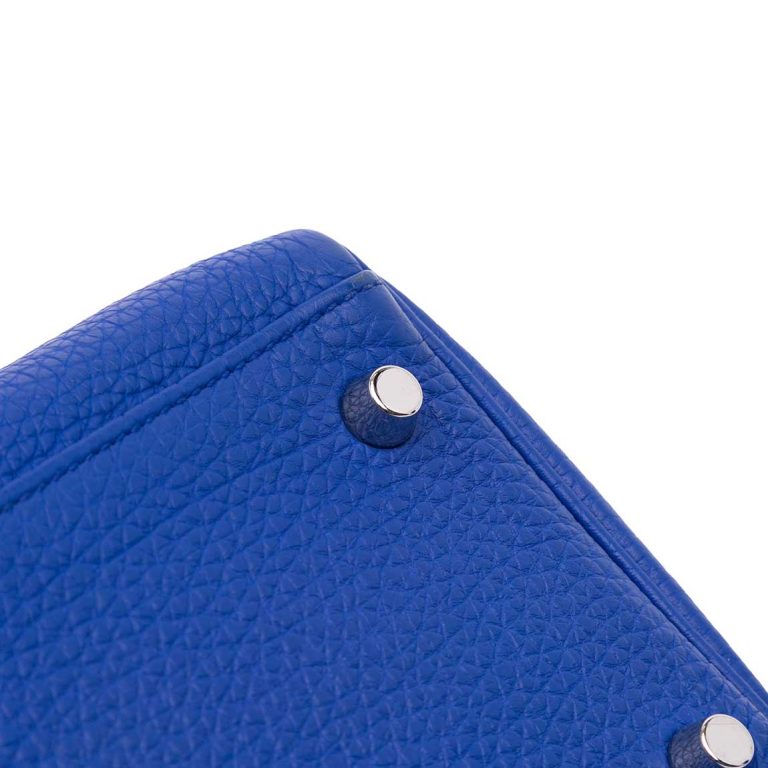 Hermès Kelly 32 Togo Bleu Royal Signs of wear | Sell your designer bag