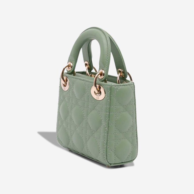 Dior Lady Micro Lamb Green | Sell your designer bag