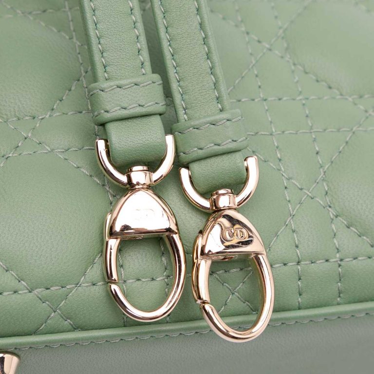 Dior Lady Micro Lamb Green Signs of wear | Sell your designer bag