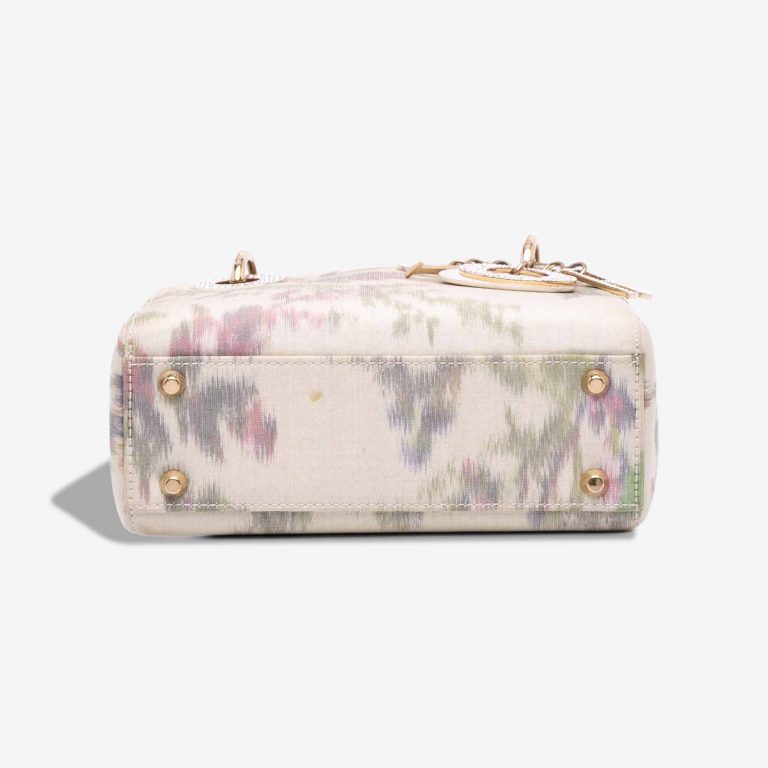 Dior Lady Mini Satin White / Multicolour | Sell your designer bag