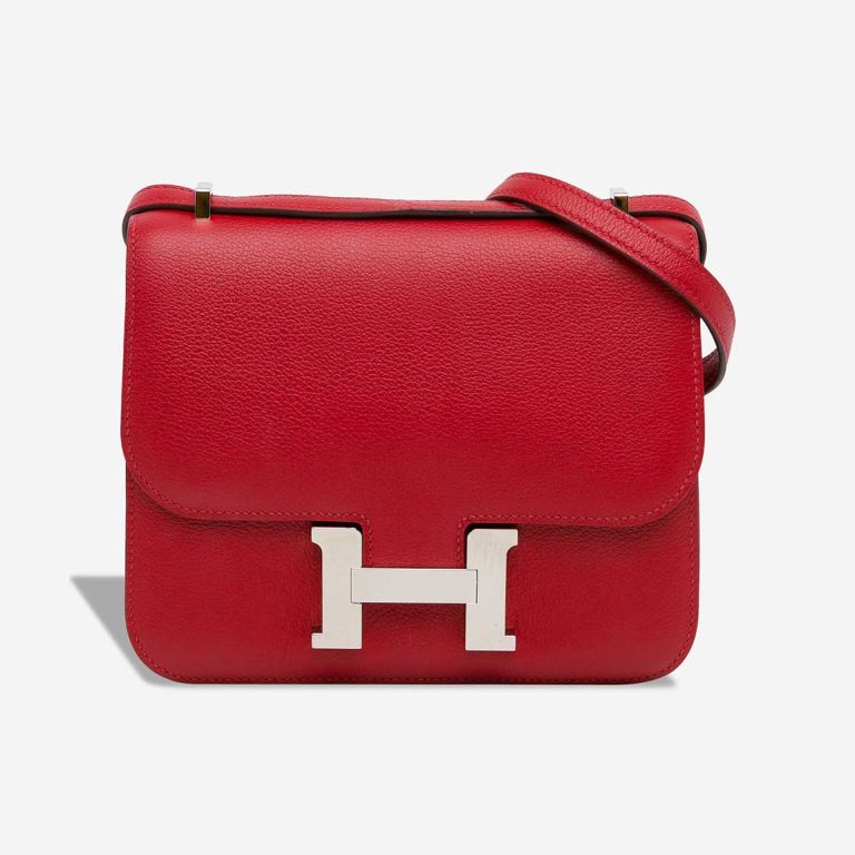 Hermès Constance 18 Evercolor Rouge Casaque Front | Sell your designer bag