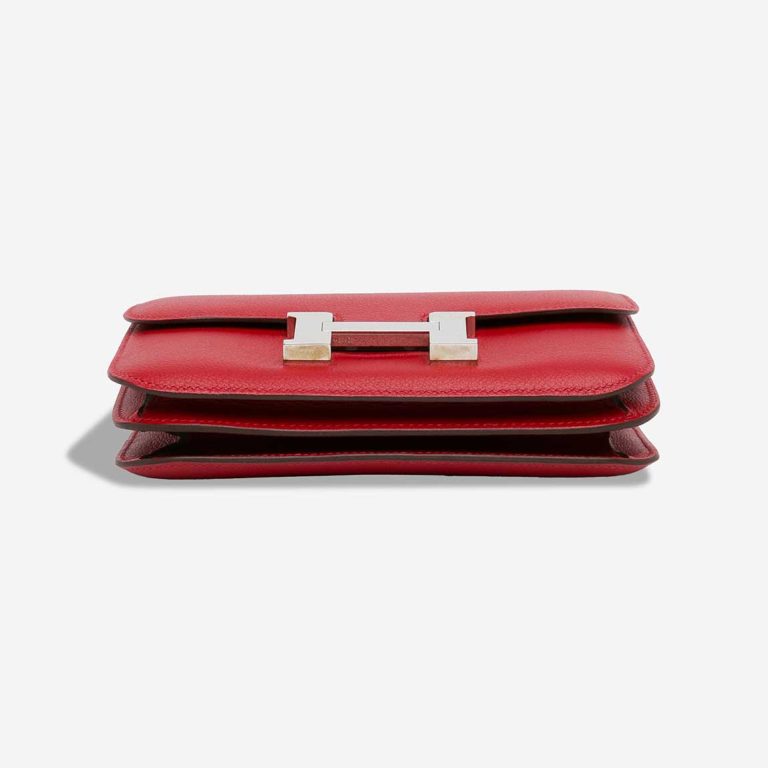 Hermès Constance 18 Evercolor Rouge Casaque Closing System | Sell your designer bag