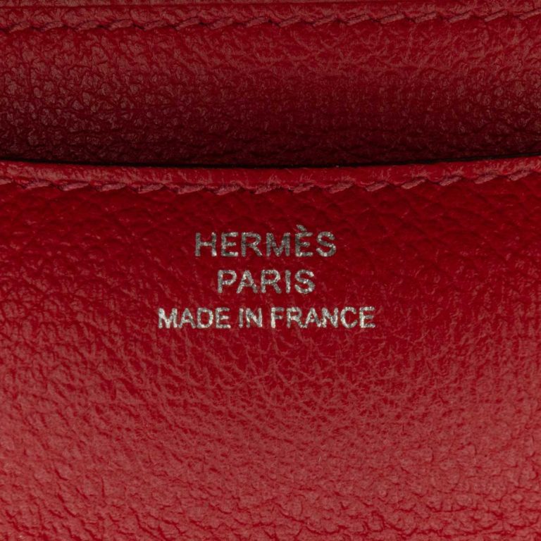 Hermès Constance 18 Evercolor Rouge Casaque Closing System | Sell your designer bag