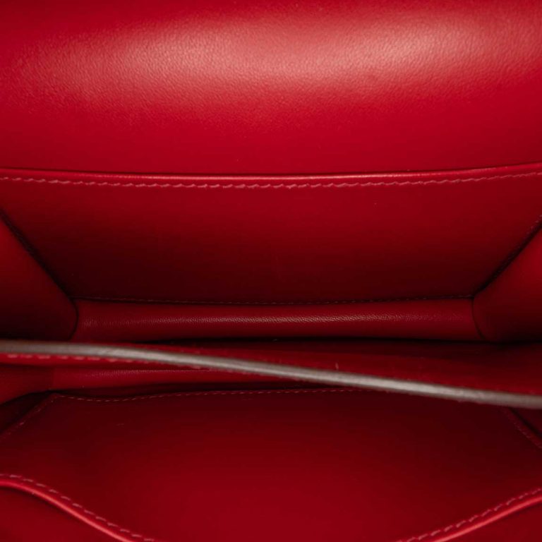 Hermès Constance 18 Evercolor Rouge Casaque Closing System | Sell your designer bag