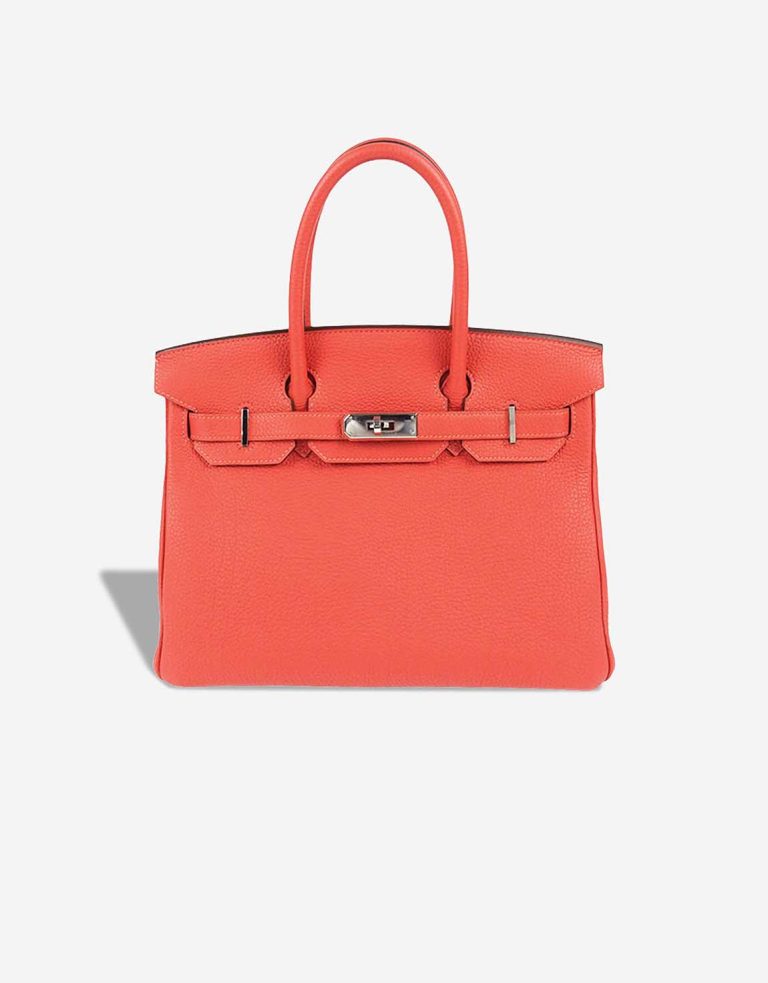 Hermès Birkin 30 Togo Rouge Pivoine Front | Sell your designer bag