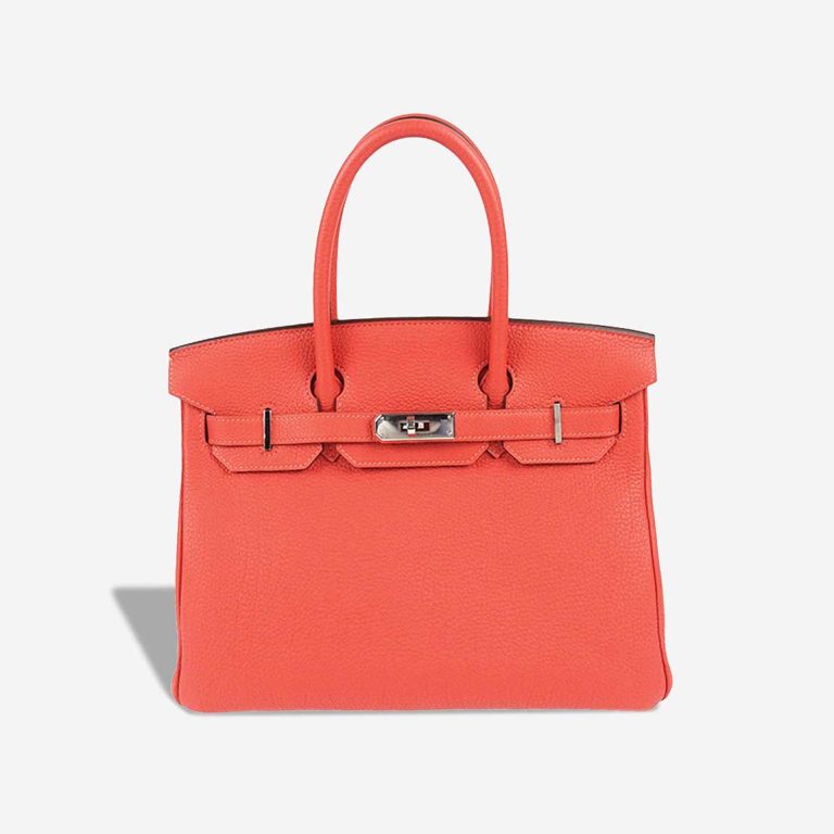 Hermès Birkin 30 Togo Rouge Pivoine Front | Sell your designer bag