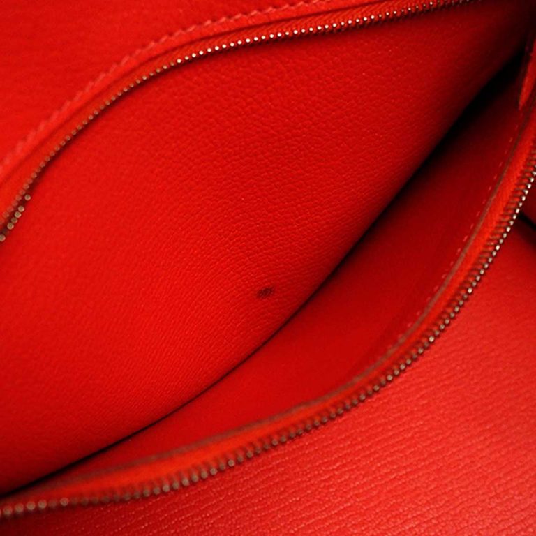 Hermès Birkin 30 Togo Rouge Pivoine Signs of wear | Sell your designer bag