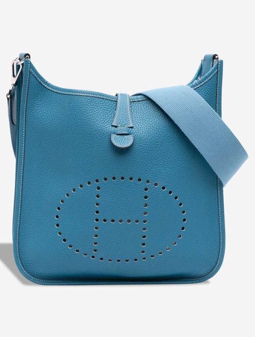 Hermès Evelyne 29 Clémence Bleu Jean Front | Sell your designer bag