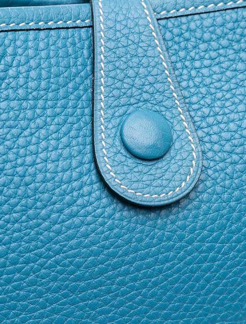 Hermès Evelyne 29 Clémence Bleu Jean Closing System | Sell your designer bag