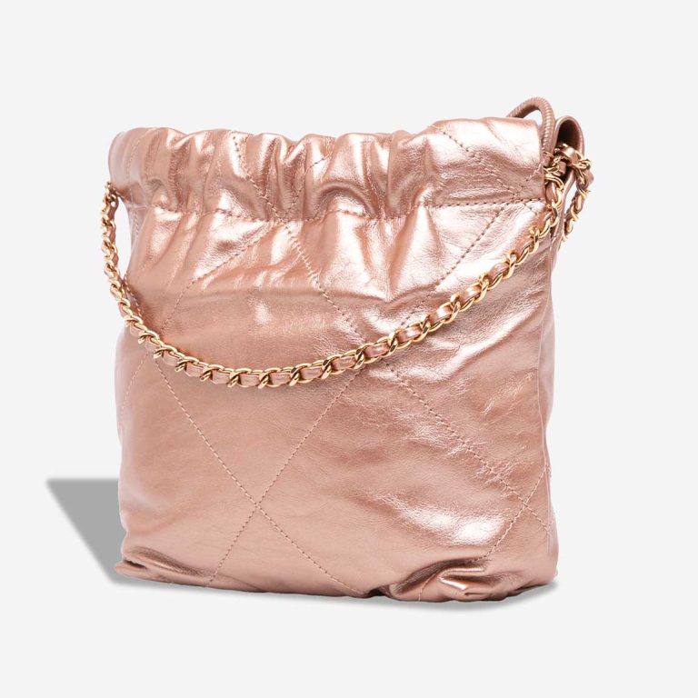Chanel 22 Mini Calf Metallic Rose Gold | Sell your designer bag