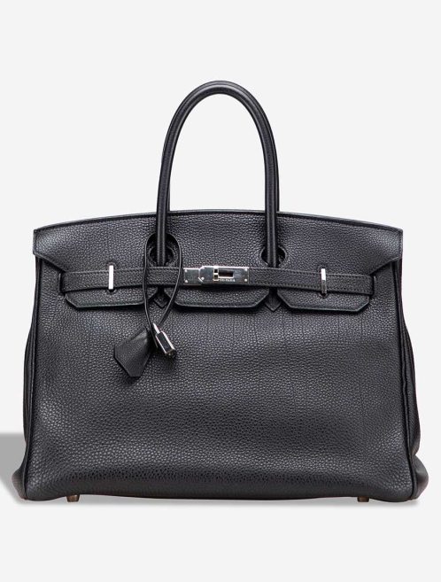 Hermès Birkin 35 Togo Black Front | Sell your designer bag
