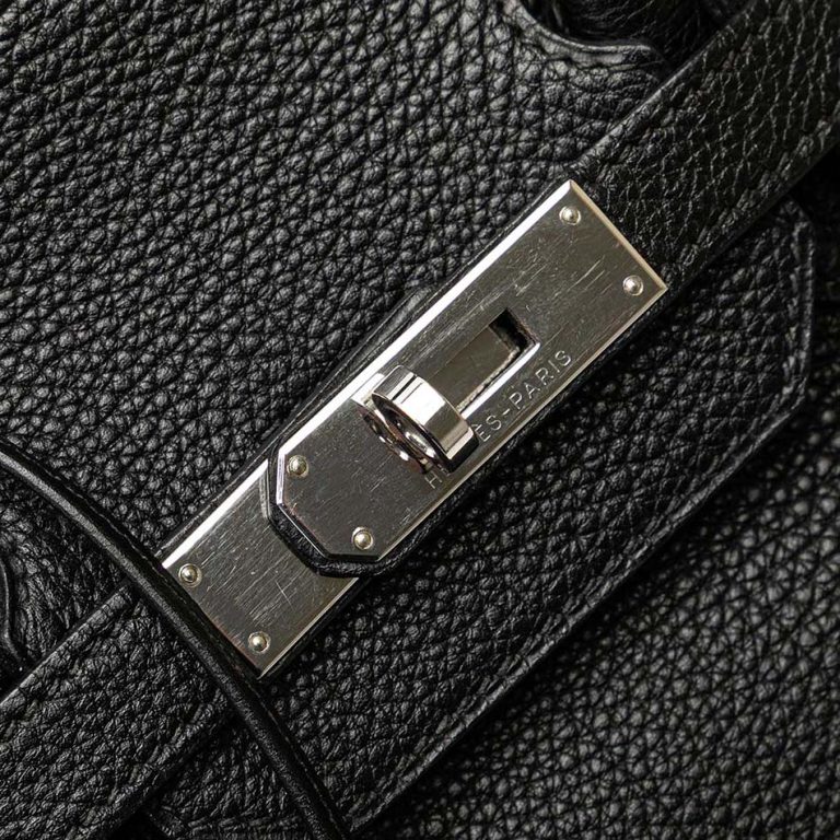 Hermès Birkin 35 Togo Black Front | Sell your designer bag
