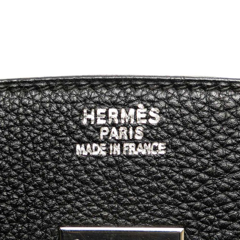 Hermès Birkin 35 Togo Black Logo | Sell your designer bag