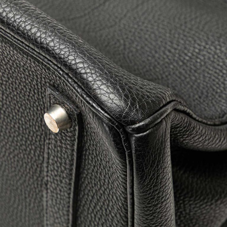 Hermès Birkin 35 Togo Black Signs of wear | Sell your designer bag
