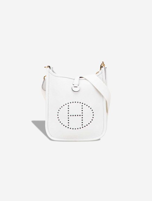 Hermès Evelyne 16 Taurillon Clémence New White Front | Sell your designer bag