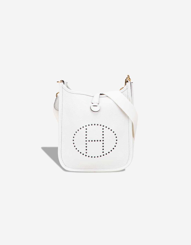 Hermès Evelyne 16 Taurillon Clémence New White Front | Sell your designer bag