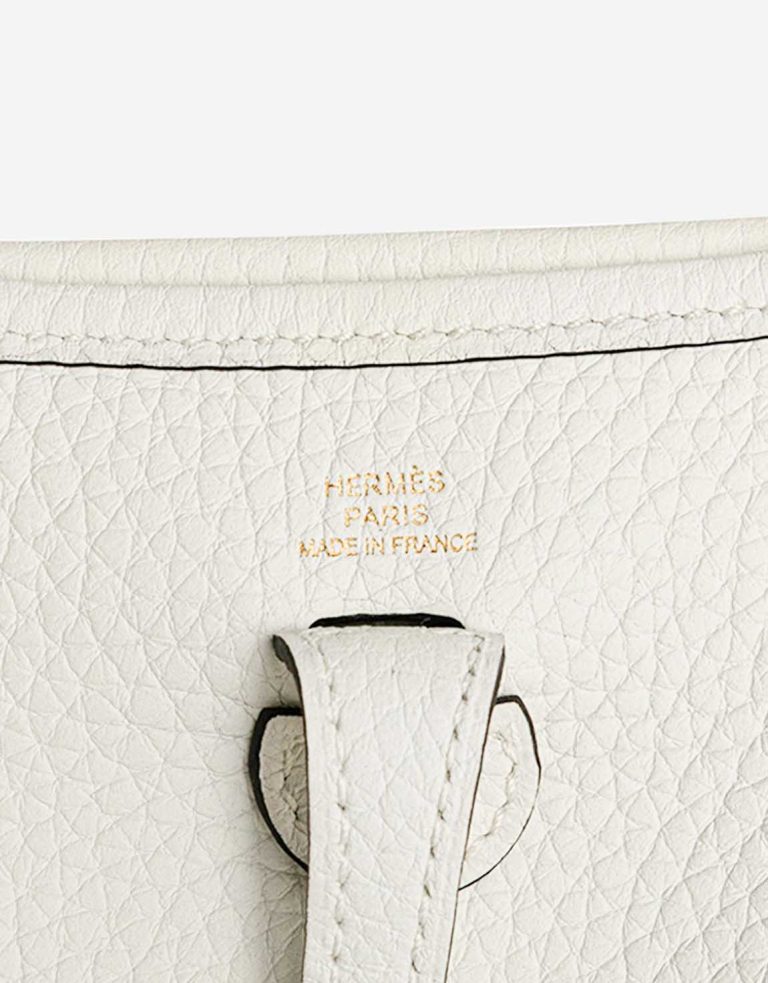 Hermès Evelyne 16 Taurillon Clémence New White Logo | Sell your designer bag