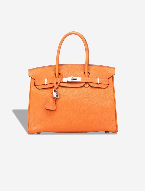 Hermès Birkin 30 Togo Orange Front | Sell your designer bag