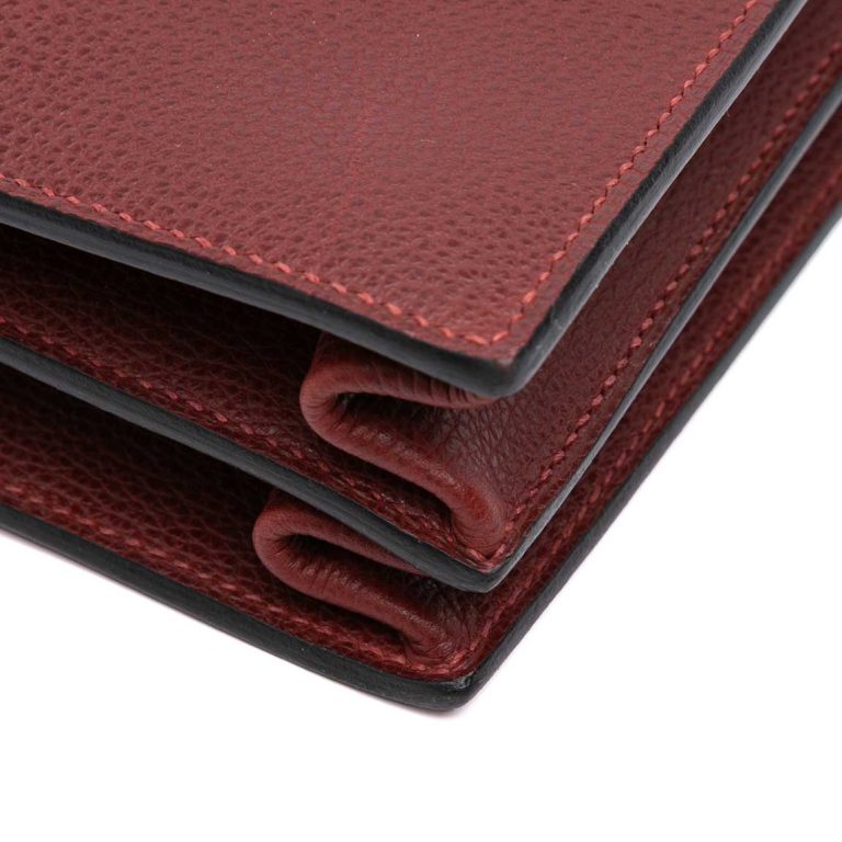 Hermès Dépêches 38 Togo Rouge H Signs of wear | Sell your designer bag